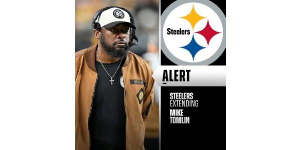 Après 17 saisons, les Steelers renouvellent leurs services à l'entraîneur Mike Tomlin